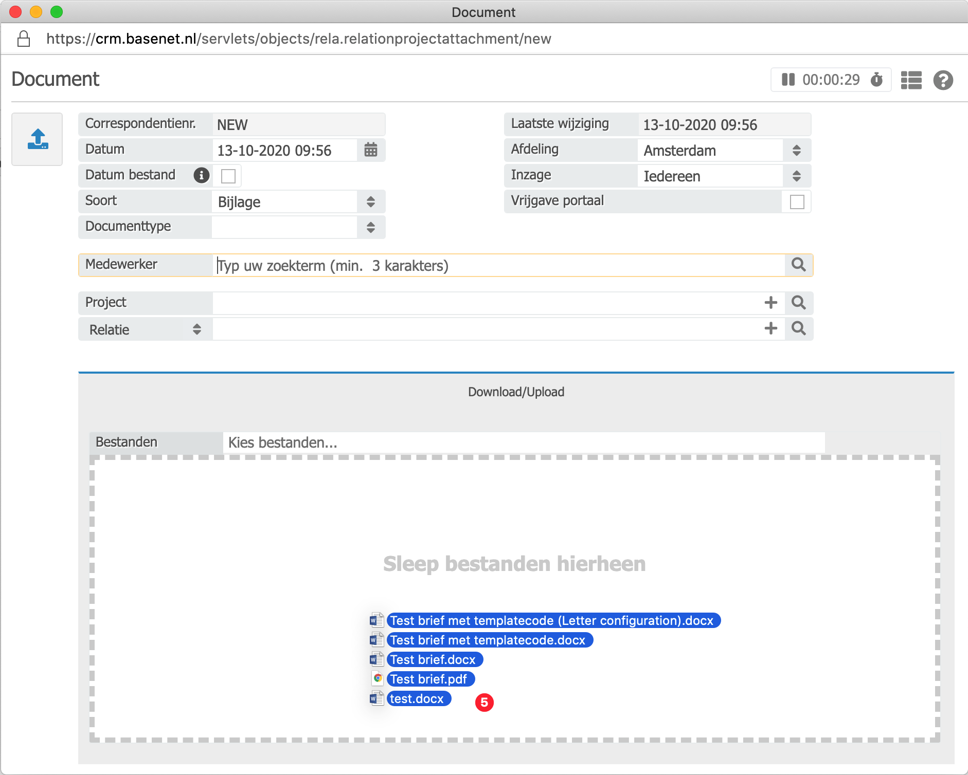 Changelog Basenet